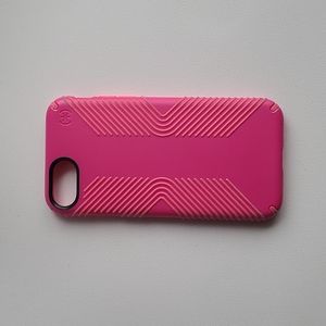 Speck iPhone 7/8 Presidio Grip Case Hot Pink